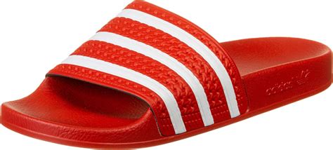 adidas adilette herren rot|Rot .